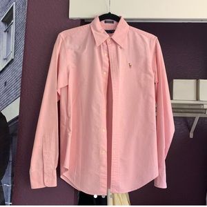 Pink Ralph Lauren button up